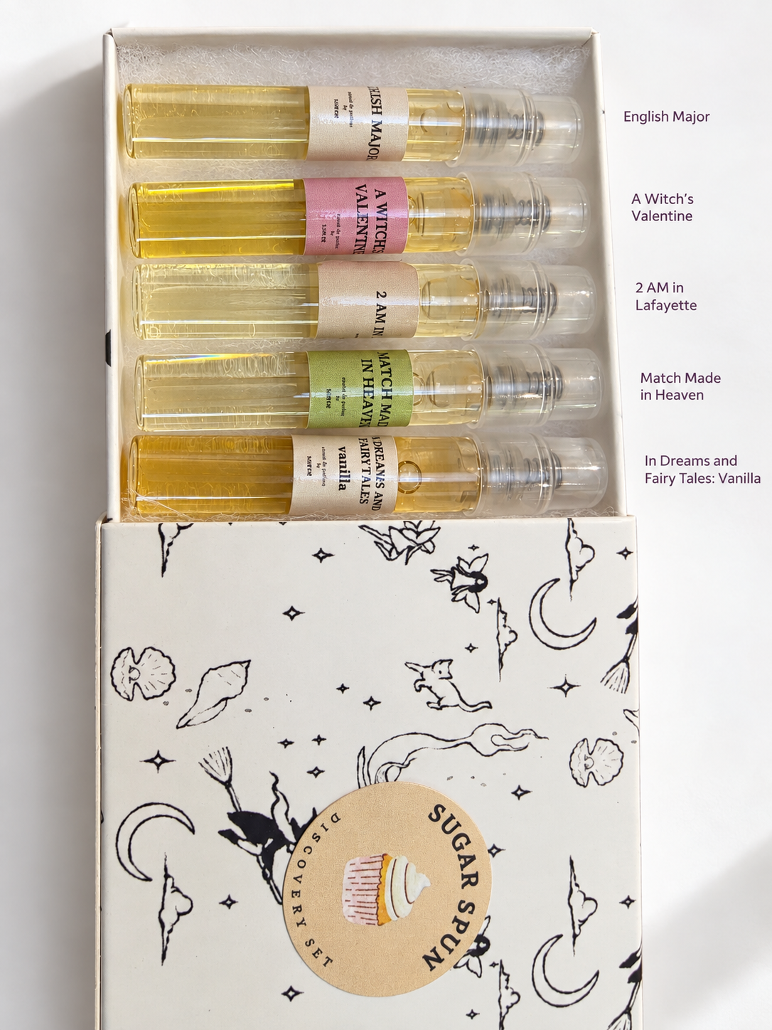 Sorce — Sugar Spun (5 × 2 ml brand original set)
