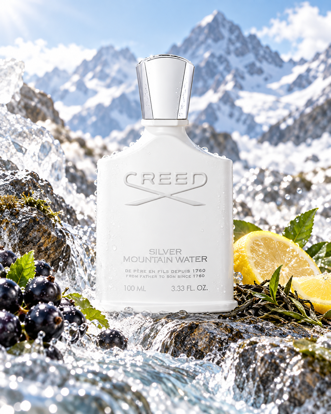 Creed - Silver Mountain Water decant